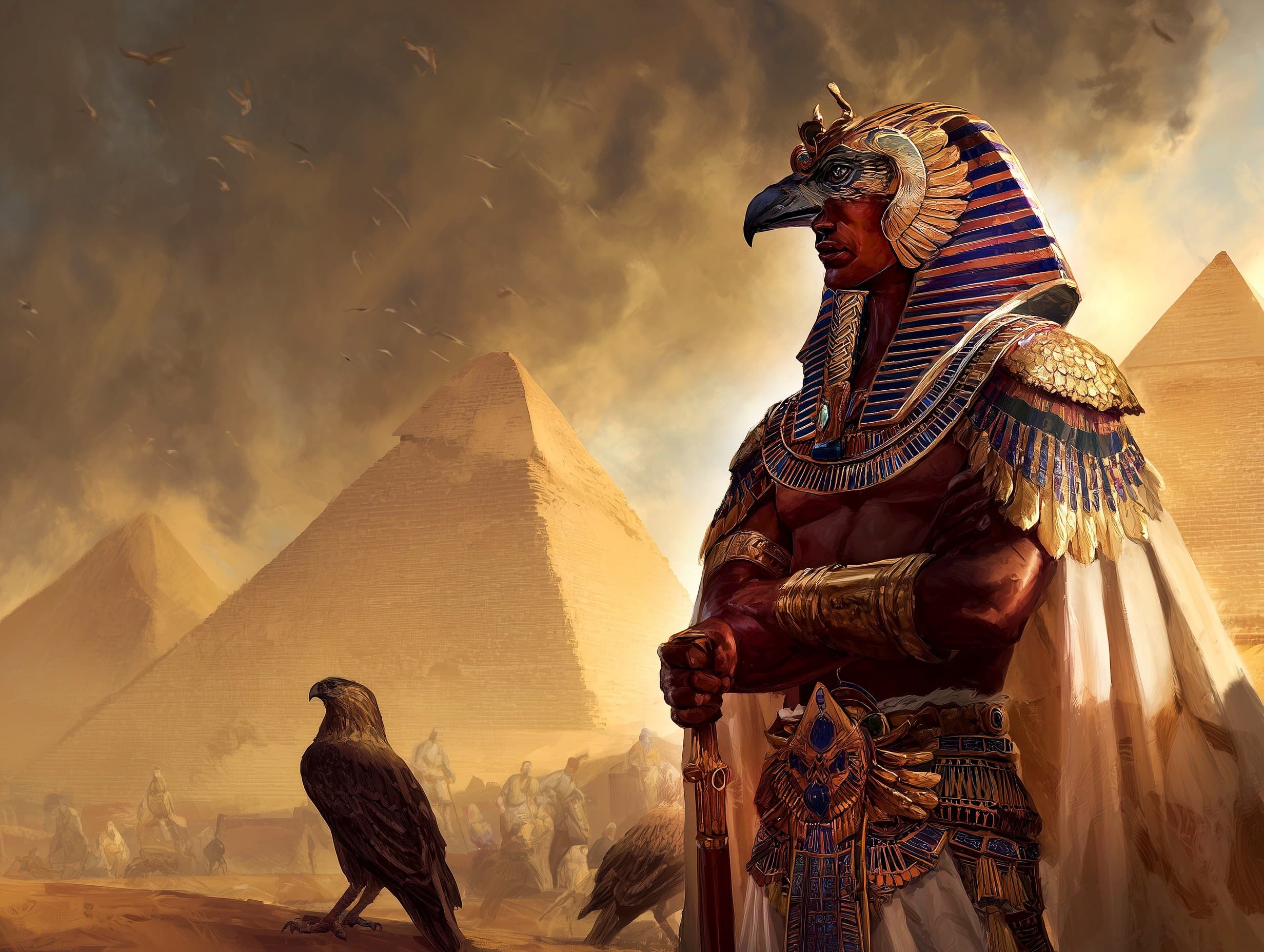 Antik Mısır'da Horus'un yeryüzündeki gölgesi mitolojisi ve Zillullah tanımlaması